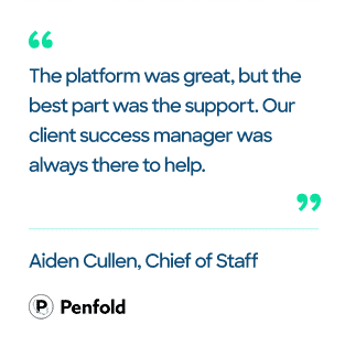 Penfold testimonial