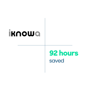 Iknowa 92 hours saved