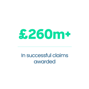 £260m+ in successful claims awarded